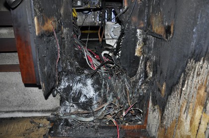 38' Fountaine Pajot, Electrical Panel Fire Damage - 4