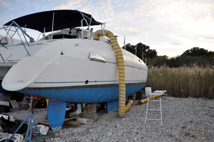 38' Fountaine Pajot, Electrical Panel Fire Damage - 161