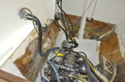 38' Fountaine Pajot, Electrical Panel Fire Damage - 1648