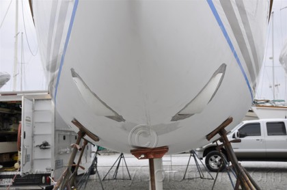 Jeanneau 495 Bow Thruster & Inner liner adjustment - 49