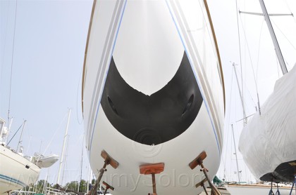 Jeanneau 495 Bow Thruster & Inner liner adjustment - 79