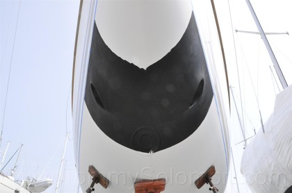 Jeanneau 495 Bow Thruster & Inner liner adjustment - 83