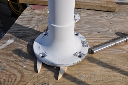 Merriman Steering Pedestal Rebuild/Paint (85 Ericson) - 15