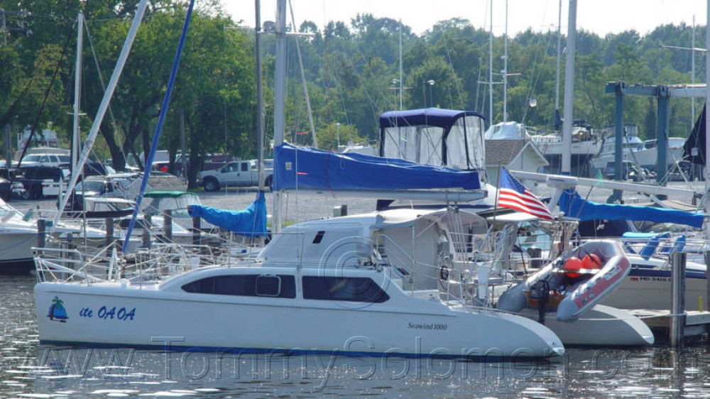 Seawind 1000 Catamaran Hull Extensions - 17