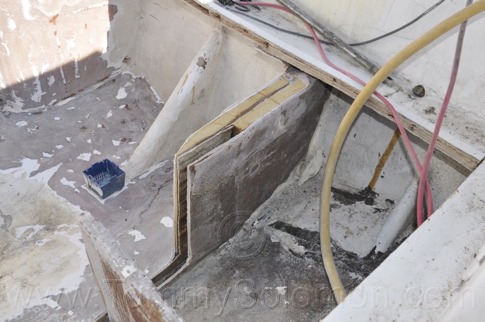 Stringer Repair/Replacement 21'.3" Chris Craft, Scorpion 211 15