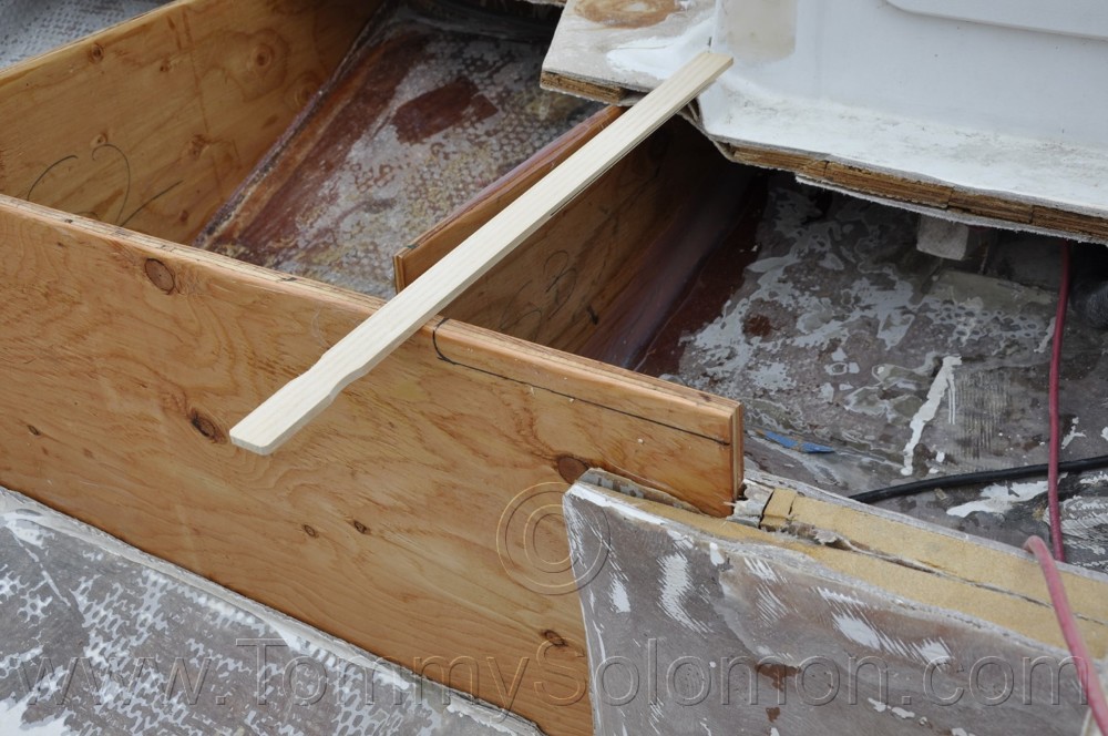 Stringer Repair/Replacement 21'.3" Chris Craft, Scorpion 211 41