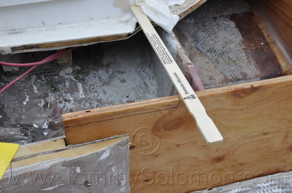 Stringer Repair/Replacement 21'.3" Chris Craft, Scorpion 211 42