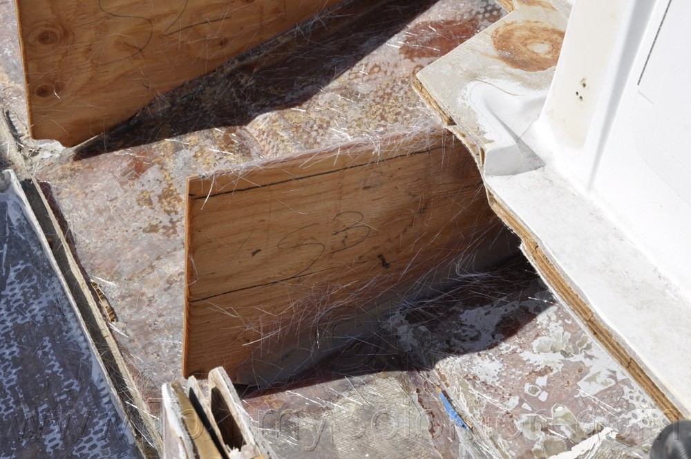 Stringer Repair/Replacement 21'.3" Chris Craft, Scorpion 211 48