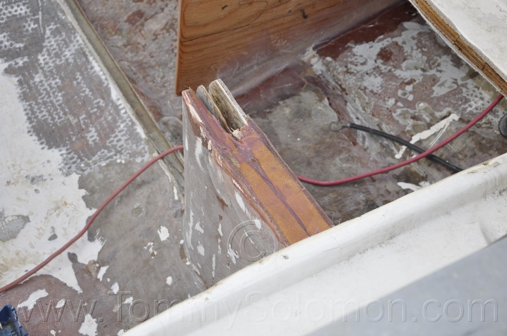 Stringer Repair/Replacement 21'.3" Chris Craft, Scorpion 211 53