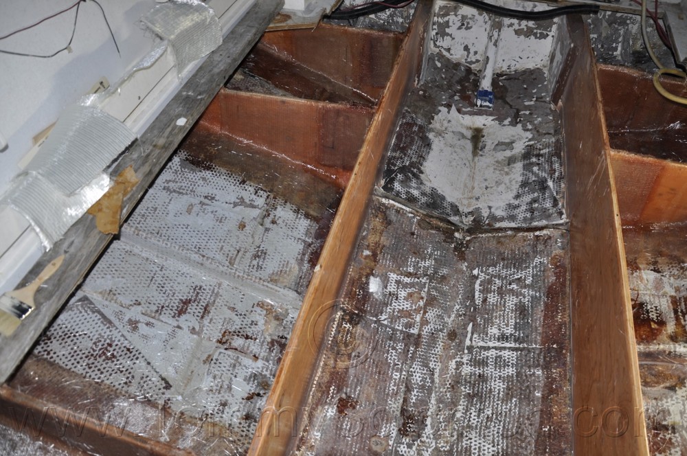 Stringer Repair/Replacement 21'.3" Chris Craft, Scorpion 211 76