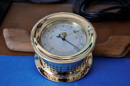 Weems & Plath - Quartz Ships Bell/Barometer - 16