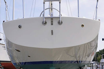 Backstay Plate Failure / Cap-Hull Separation - After