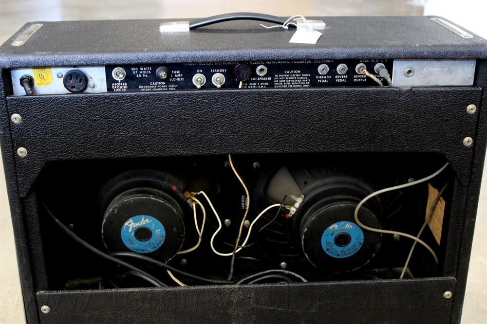1974 Fender® Twin Reverb™ Amp Blackface Mods & Re-Voicing - 6