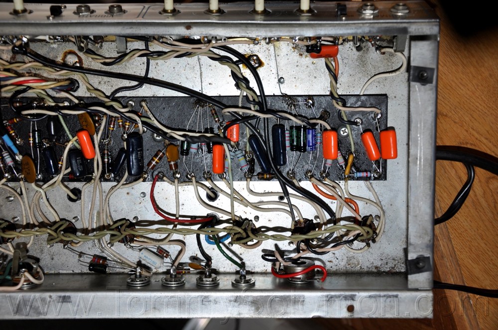1974 Fender® Twin Reverb™ Amp Blackface Mods & Re-Voicing - 19