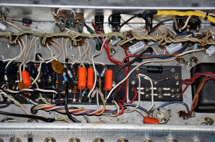 1974 Fender® Twin Reverb™ Amp Blackface Mods & Re-Voicing - 23