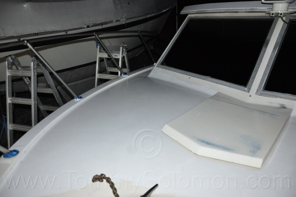 1976 Chris Craft SF 32 Core Replacement/Soda Blast 