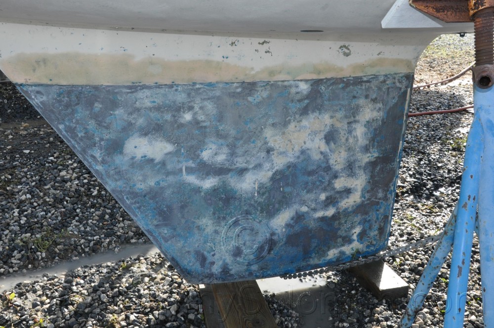 1984 Mirage 30 Bottom Keel Rudder - 31