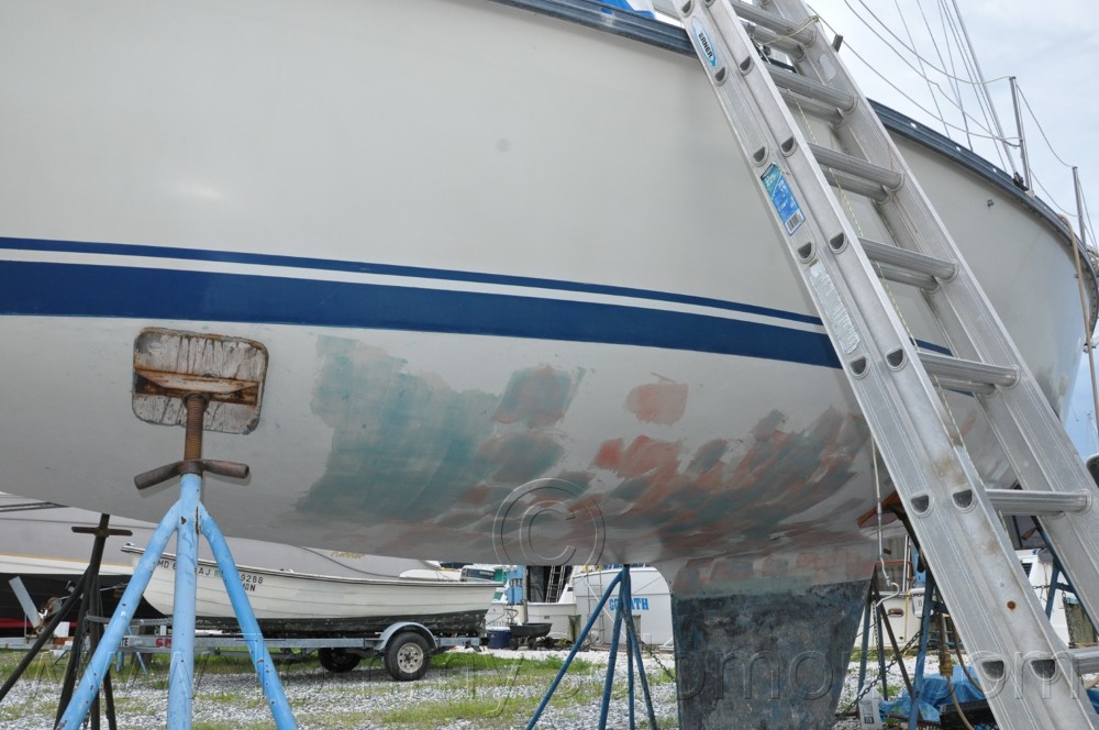 1984 Mirage 30 Bottom Keel Rudder - 59