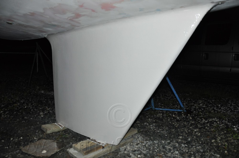 1984 Mirage 30 Bottom Keel Rudder - 149