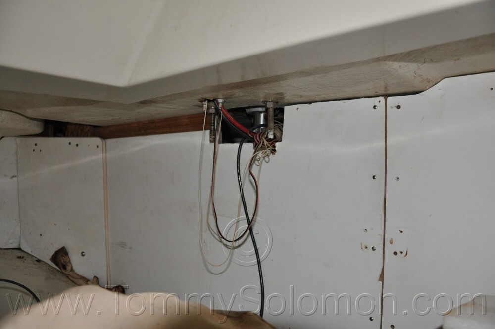 1984 Mirage 30 Bottom/Keel/Rudder/Electrical - 198