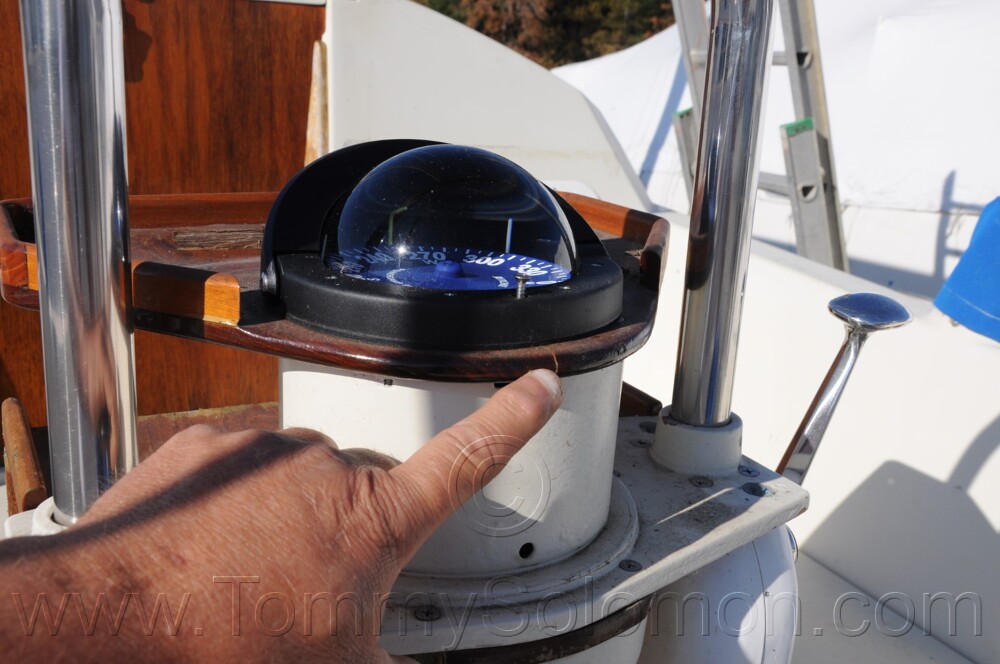 1984 Mirage 30 Bottom/Keel/Rudder/Electrical - 226