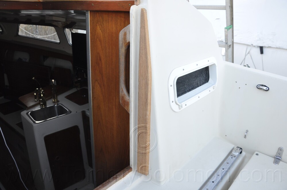 1984 Mirage 30 Bottom/Keel/Rudder/Electrical - 249