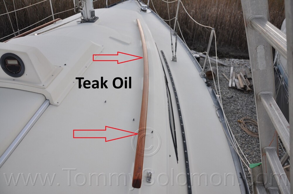 1984 Mirage 30 Bottom/Keel/Rudder/Electrical - 253