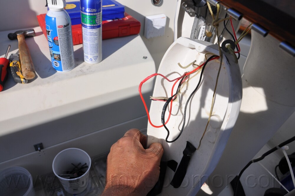 1984 Mirage 30 Bottom/Keel/Rudder/Electrical - 317