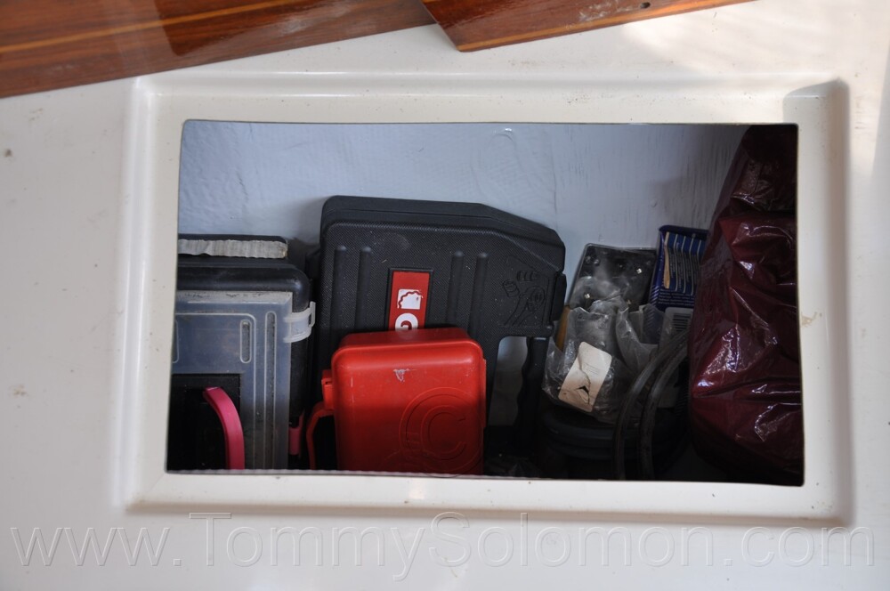 1984 Mirage 30 Bottom/Keel/Rudder/Electrical - 364