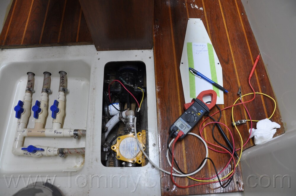 1984 Mirage 30 Bottom/Keel/Rudder/Electrical - 385