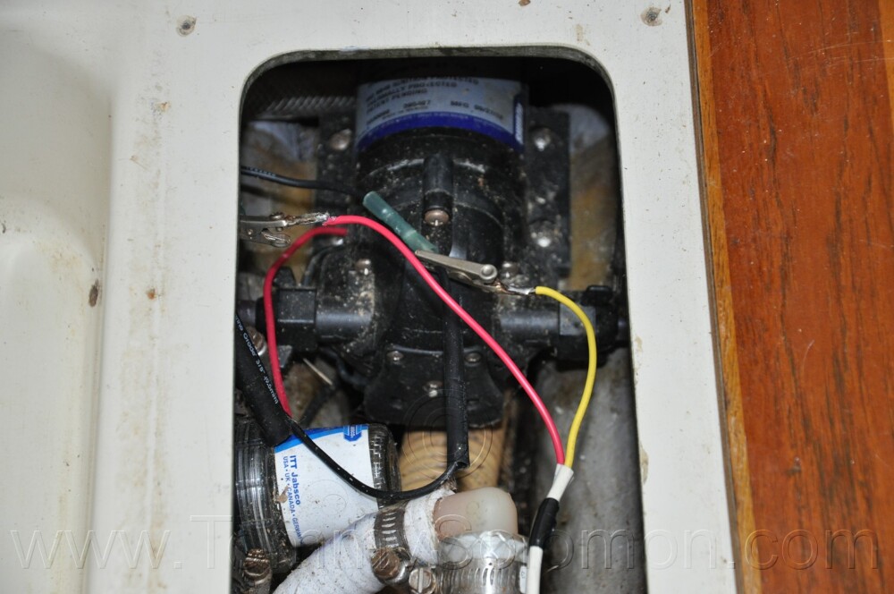 1984 Mirage 30 Bottom/Keel/Rudder/Electrical - 386