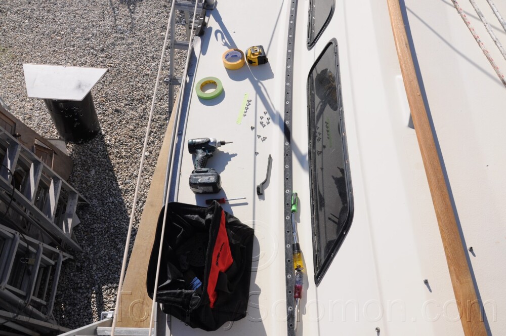 1984 Mirage 30 Bottom/Keel/Rudder/Electrical - 422
