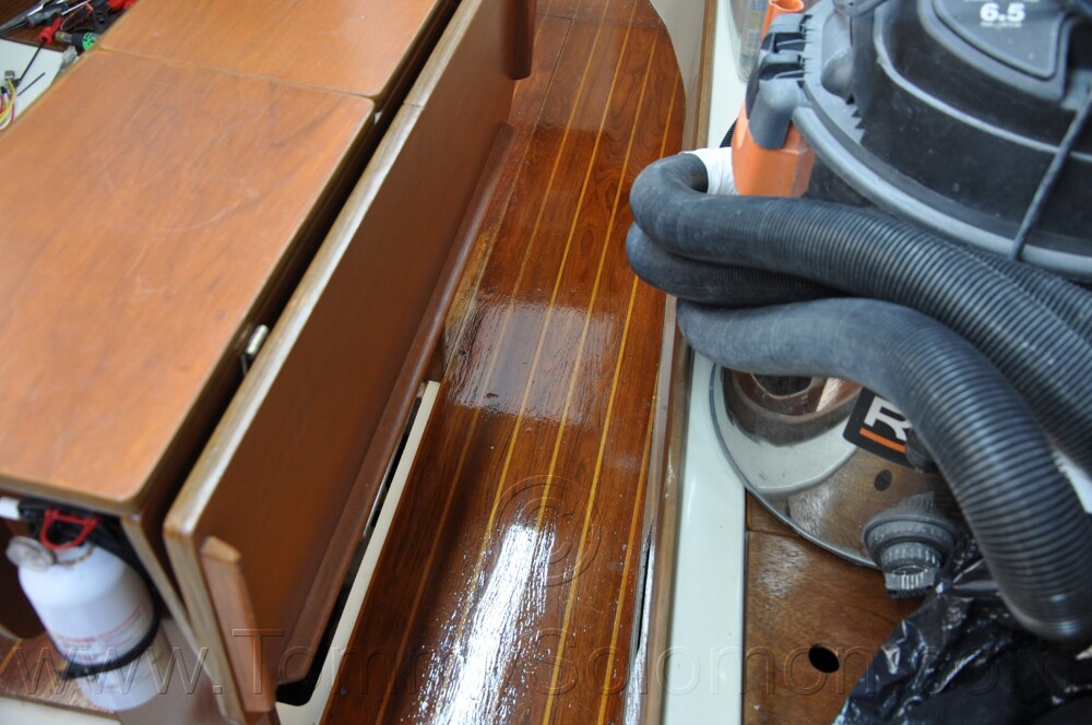 1984 Mirage 30 Bottom/Keel/Rudder/Electrical - 446