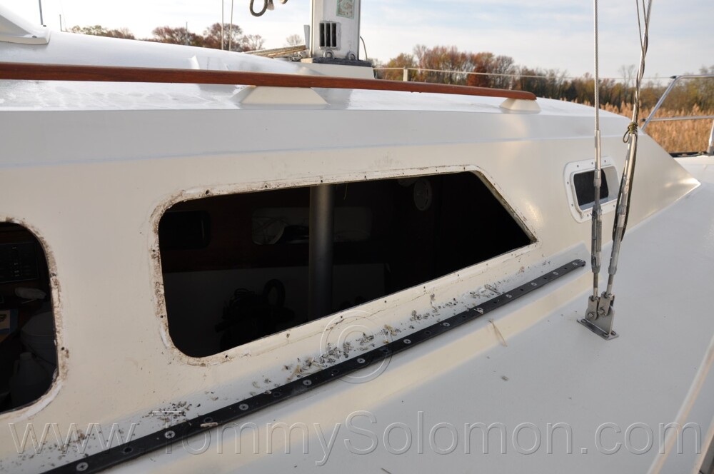1984 Mirage 30 Bottom/Keel/Rudder/Electrical - 534