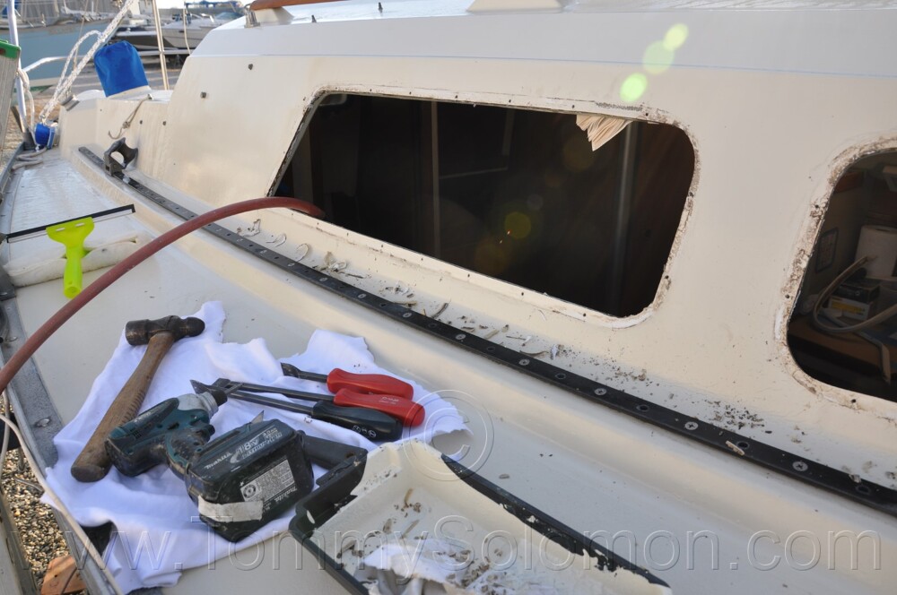 1984 Mirage 30 Bottom/Keel/Rudder/Electrical - 535