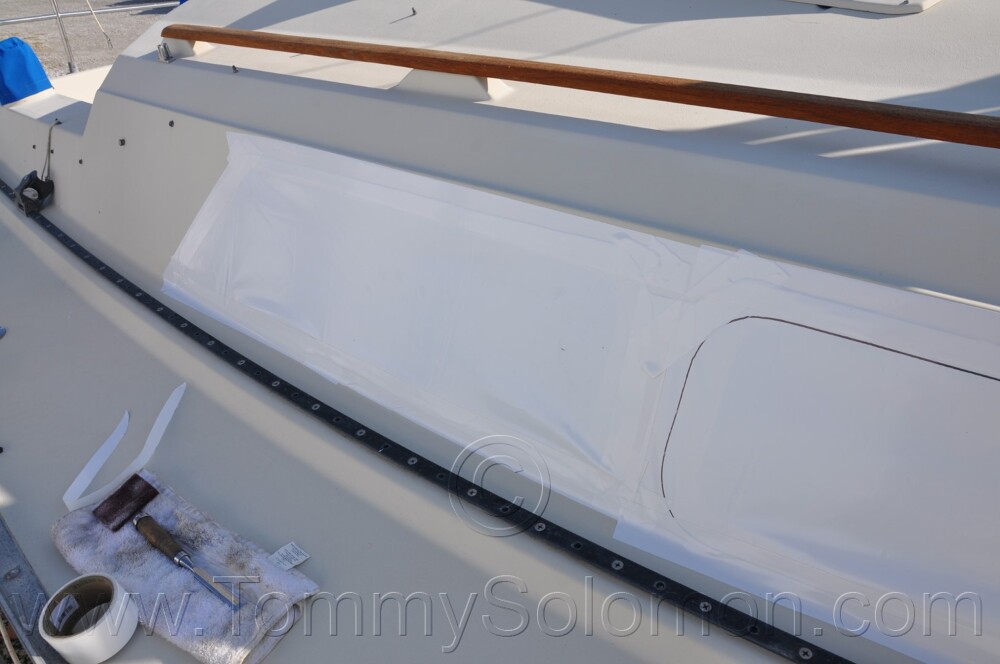 1984 Mirage 30 Bottom/Keel/Rudder/Electrical - 549
