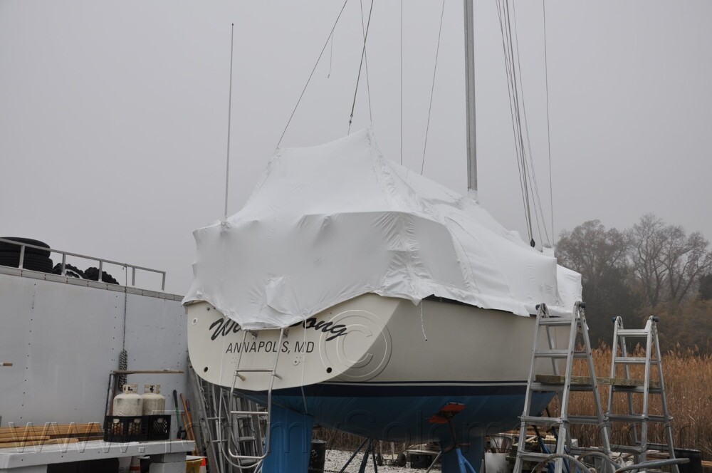 1984 Mirage 30 Bottom/Keel/Rudder/Electrical - 564