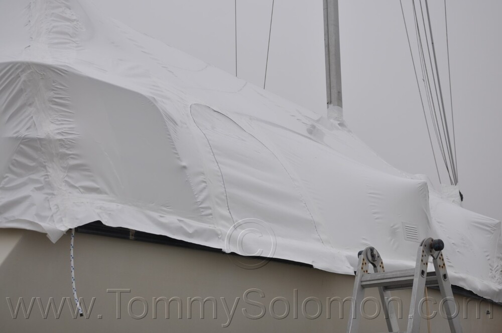 1984 Mirage 30 Bottom/Keel/Rudder/Electrical - 565