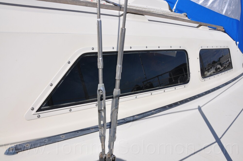 1984 Mirage 30 Bottom/Keel/Rudder/Electrical - 573
