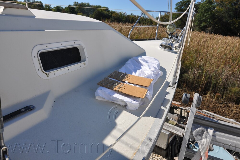 1984 Mirage 30 Bottom/Keel/Rudder/Electrical - 576