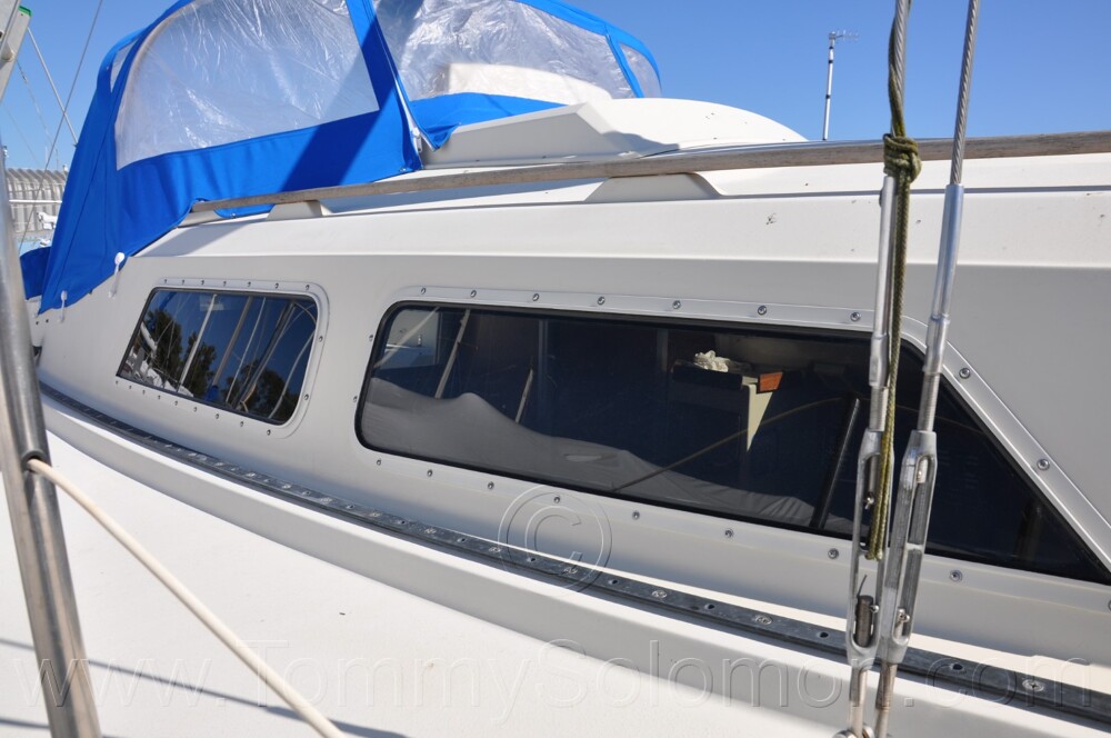 1984 Mirage 30 Bottom/Keel/Rudder/Electrical - 577