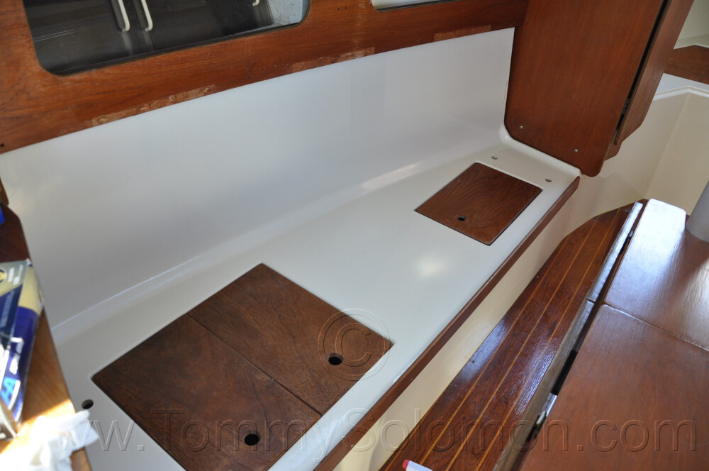 1984 Mirage 30 Bottom/Keel/Rudder/Electrical - 595