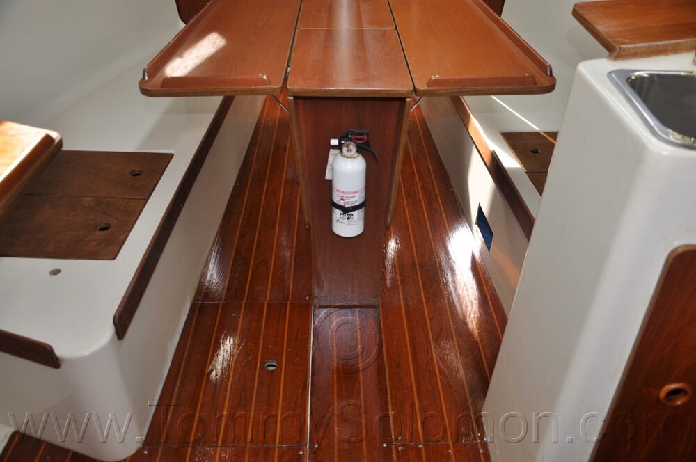 1984 Mirage 30 Bottom/Keel/Rudder/Electrical - 633
