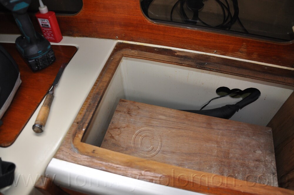 1984 Mirage 30 Bottom/Keel/Rudder/Electrical - 639