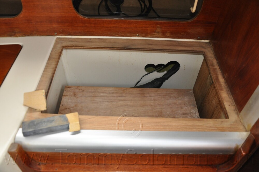 1984 Mirage 30 Bottom/Keel/Rudder/Electrical - 646