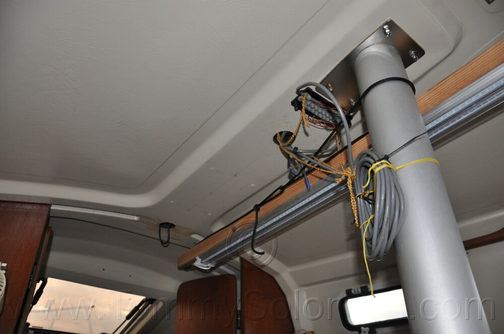 1984 Mirage 30 Bottom/Keel/Rudder/Electrical - 657