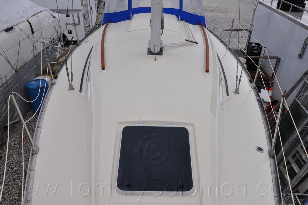 1984 Mirage 30 Bottom/Keel/Rudder/Electrical - 660