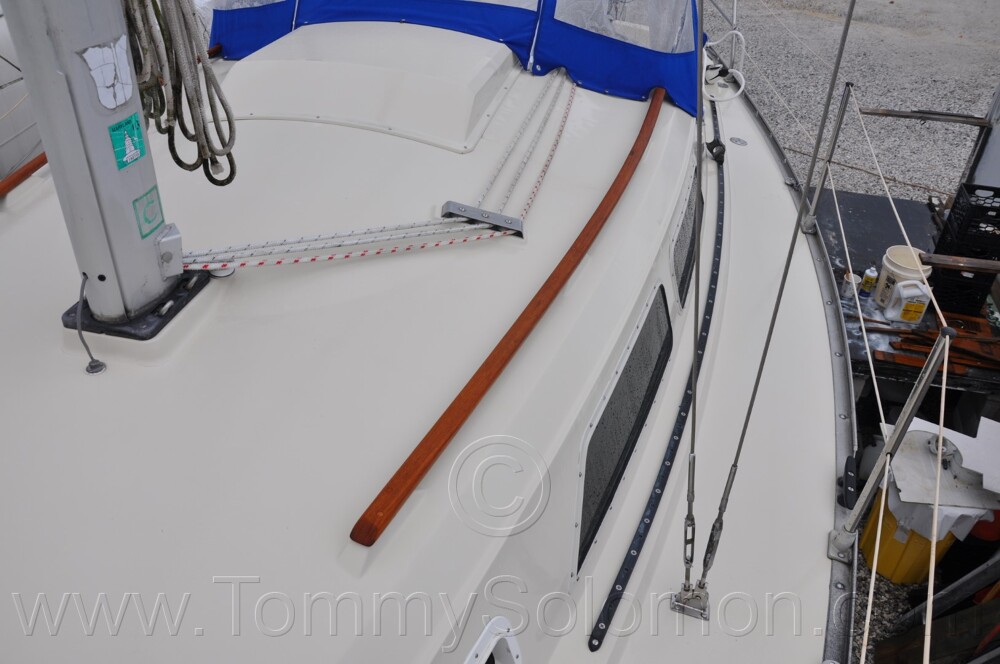 1984 Mirage 30 Bottom/Keel/Rudder/Electrical - 670