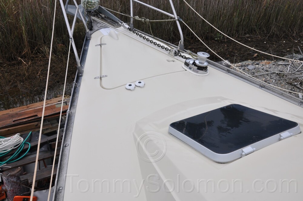 1984 Mirage 30 Bottom/Keel/Rudder/Electrical - 679