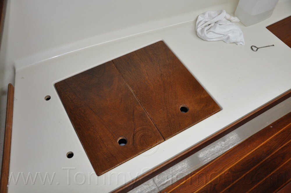1984 Mirage 30 Bottom/Keel/Rudder/Electrical - 698